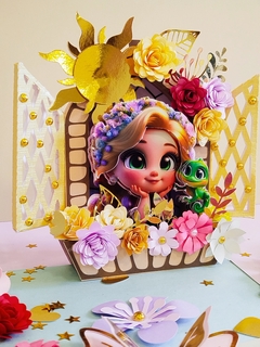 Cake toppers ( Deco torta RAPUNZEL) - Tres Deseos Deco Mdp