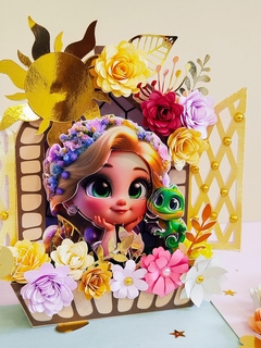 Cake toppers ( Deco torta RAPUNZEL)