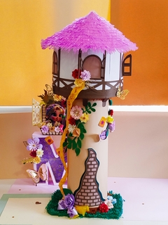 Piñata torre Rapunzel