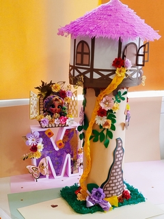 Piñata torre Rapunzel - comprar online