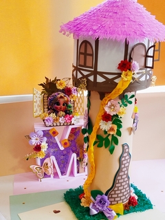 Piñata torre Rapunzel en internet