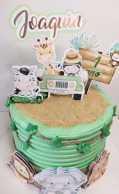 CAKE TOPPER SAFARI - comprar online