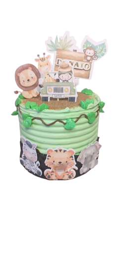 CAKE TOPPER SAFARI - tienda online