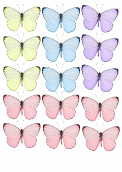 Imagen de Mariposas impresas x 20 unidades