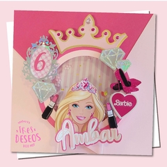 CAKE TOPPER BARBIE SHAKER