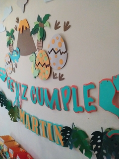 Fondo Deco pared completa Dino baby - comprar online