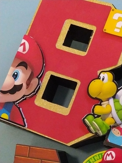 Letras y numeros 3D Mario bros - tienda online