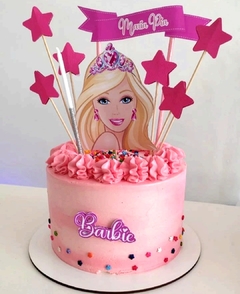 Barbie cake topper