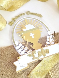 CAKE TOPPER COMUNION - comprar online