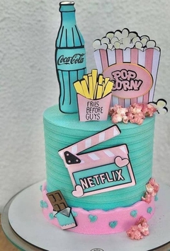 Cake topper Netflix