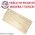 TABLA DE MADERA 17X35CM