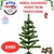 ARBOL NAVIDEÑO VERDE-BLANCO 35CM TRADICIONAL NVAR