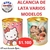 ALCANCIA DE LATA VARIOS MODELOS