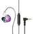 Fone de Ouvido In-Ear Qkz AK6 PRO Retorno de Palco Profissional