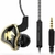 Fone de Ouvido In-Ear QKZ AK6 ARES Retorno de Palco com Microfone - comprar online