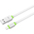 Cabo USB para iPhone Lightning Flat Emborrachado 2.0A 1 Metro CB-110WH C3Tech - Branco - comprar online