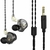 Fone de Ouvido In-ear QKZ Ak6 Max 1 Driver Dinâmico Graves Monitor Cancelamento Ruído com Microfone na internet