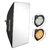 Kit 2 Softbox 50x70 c/ Iluminação de LED Bicolor + 2 Tripés e Bolsa - loja online