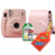 Câmera Instax Mini 11 Rosa Claro + Bolsa + Filme