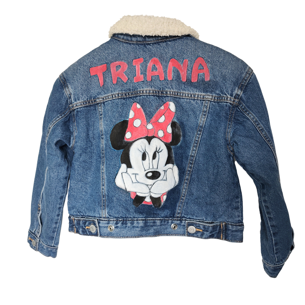 Minnie mouse sale denim jacket