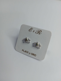 aros plata 925 y oro enchapado - comprar online