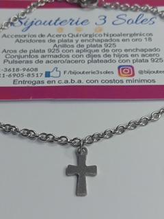 pulsera basica crucifijo - comprar online