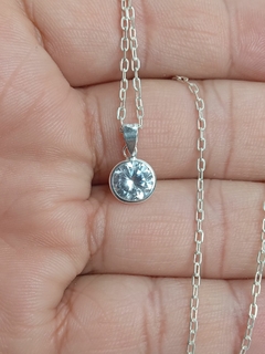 Zircón diamantado en plata 925 - comprar online