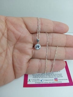 Zircón diamantado en plata 925 en internet