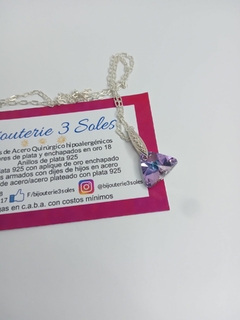 dije cristal Swarovski tornasolado - tienda online