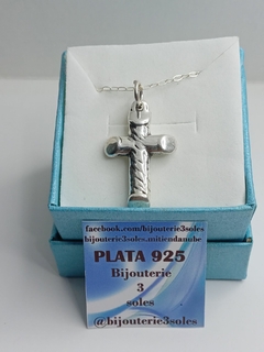 conjunto pura plata modelo crucifijo en internet