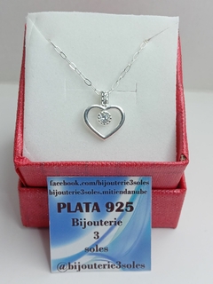 pura plata modelo corazon en internet