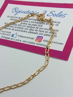 pulsera oferta enchapada en oro 18 - comprar online