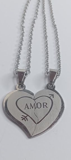 Media medalla modelo "amor"