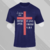 Camiseta Evangélica - É Justo - O Cristocêntrico | Camisetas Evangélicas e artigos Religiosos