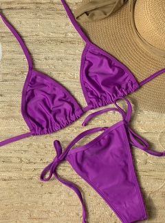 Conjunto Cortininha Roxo