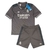 Kit Infantil Real Madrid III 24/25 Adidas - Cinza