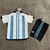 KIT INFANTIL ARGENTINA HOME 22/23 - BRANCO E AZUL CLARO na internet