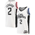 Regata LA Clippers Kawhi Leonard 2 Nike Swingman - Branco