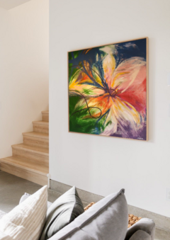 Flower NP393/2024 - 90x90cm - loja online