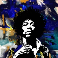 Quadro Decorativo Jimi Hendrix 