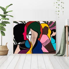 Quadro Decorativo de Mulheres, Mulher brasileira. 