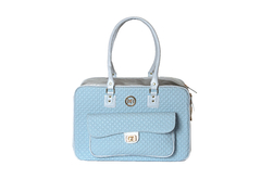 BOLSA PARIS CROCO AZUL BEBÊ