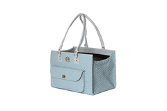 BOLSA~IBIZA CROCO AZUL BEBÊ - comprar online