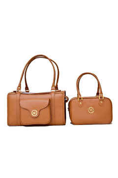 BOLSA MINI LONDON CARAMELO - comprar online