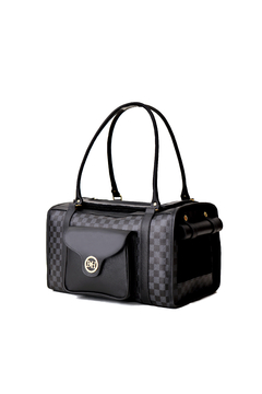 BOLSA ROMA MONOGRAMA PRETO