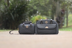 BOLSA LONDON MONOGRAMA PRETO - Baby & Happy