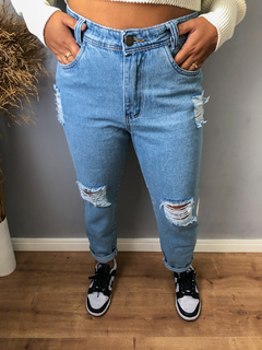 Calça Mom Jeans