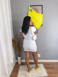 Vestido Canelado Brasil - Aleem