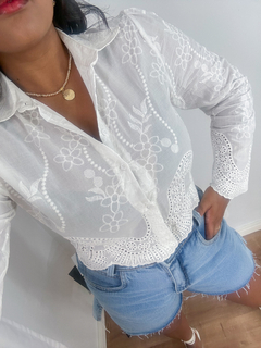 Cropped Camisa Lily - comprar online