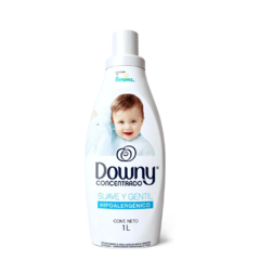 DOWNY CONCENTRADO SUAVIZANTE X 1 LT ROPA DE BEBÈ HIPOALERGÈNICO RECOMENDADO POR PAMPERS